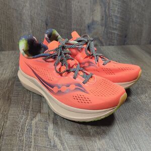 Saucony Women's Endorphin Pro 2 S10687-45 Neon Orange Running Sneakers Size 9